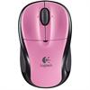 Logitech V220 Cordless Optical Mouse for Notebooks - Pink 910-000681R